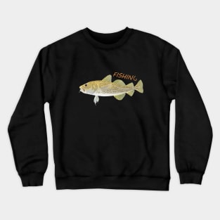 Atlantic Cod Fishing Crewneck Sweatshirt